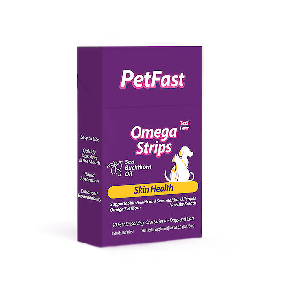 PetFast Omega Strips Skin Health