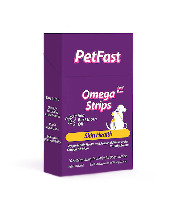 PetFast Omega Strips Skin Health