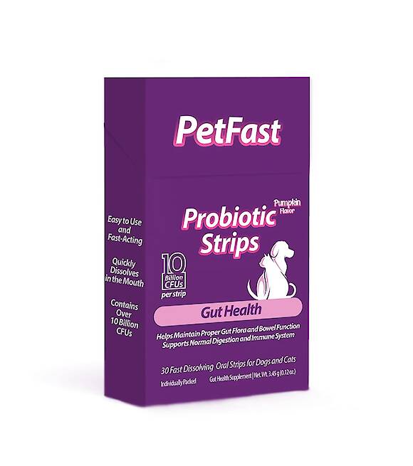 PetFast Probiotic Strips Gut Health