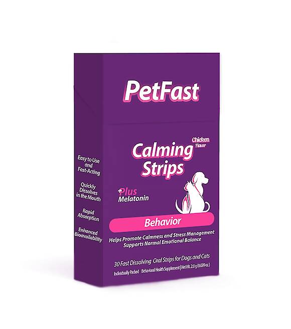 PetFast Calming Strips Behavior