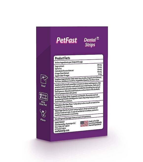 PetFast Dental Strips Oral Health